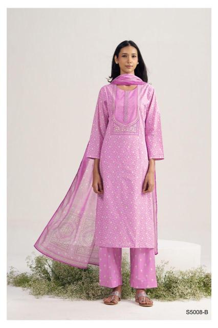 Ganga indratha 5008 cotton wholesale dress material